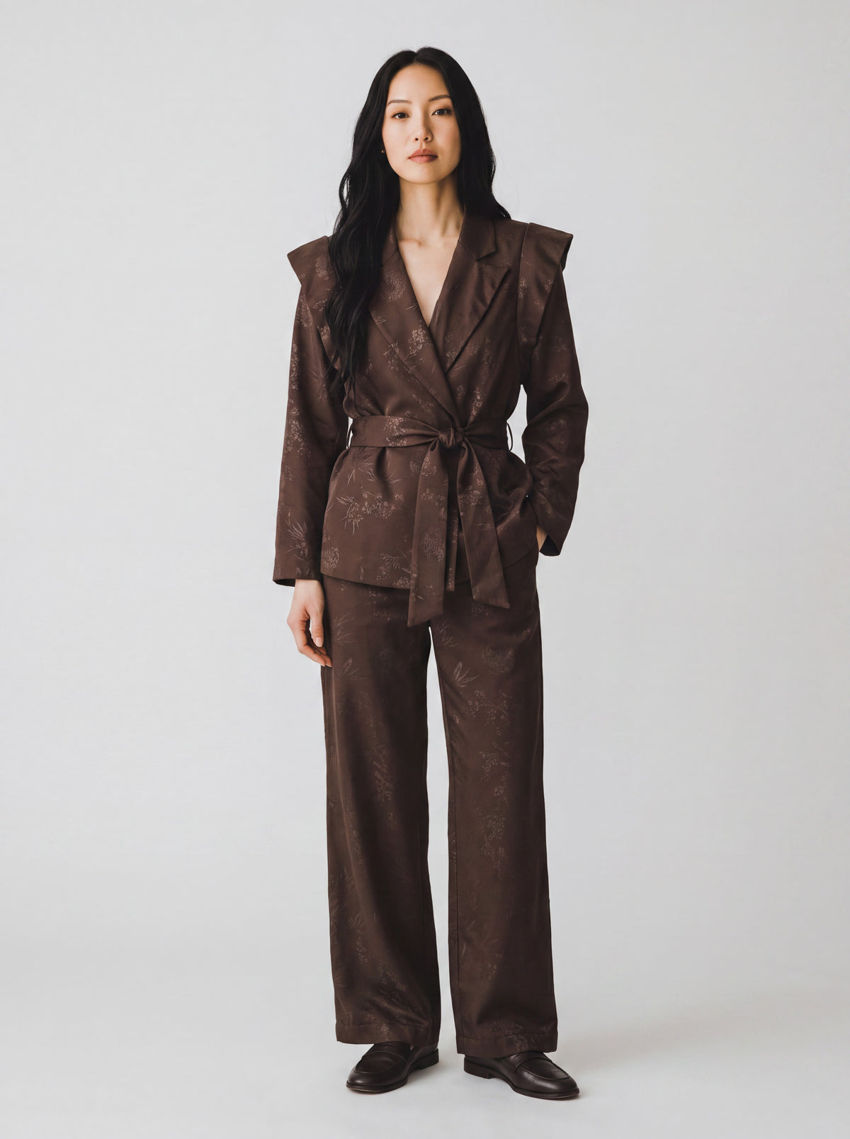 Completo Tailleur Curvy Jacquard