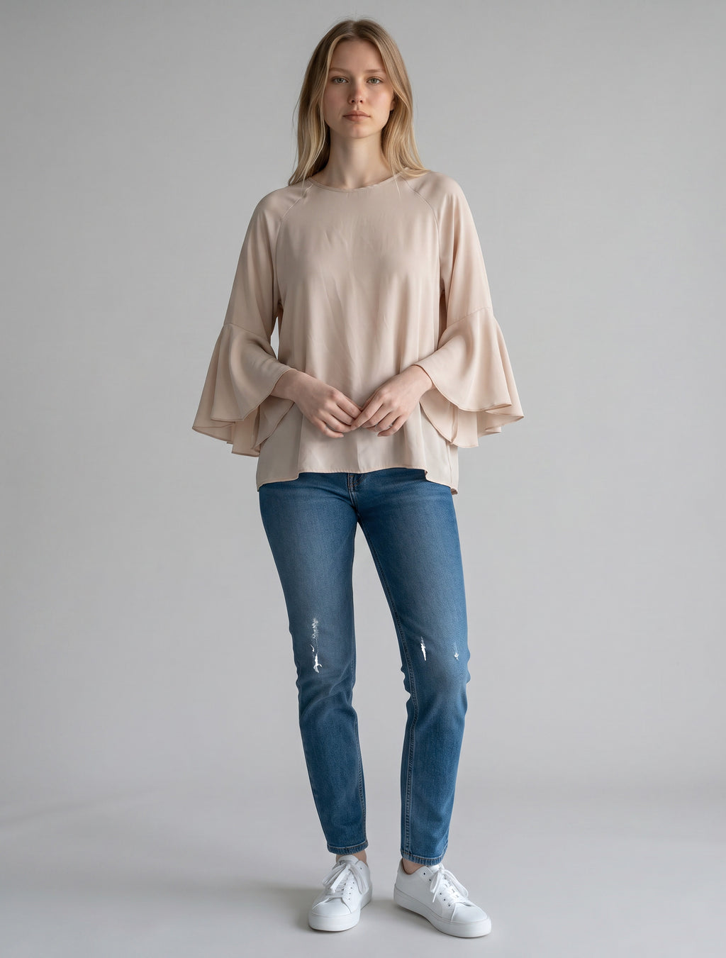 Blusa Fluida a campana