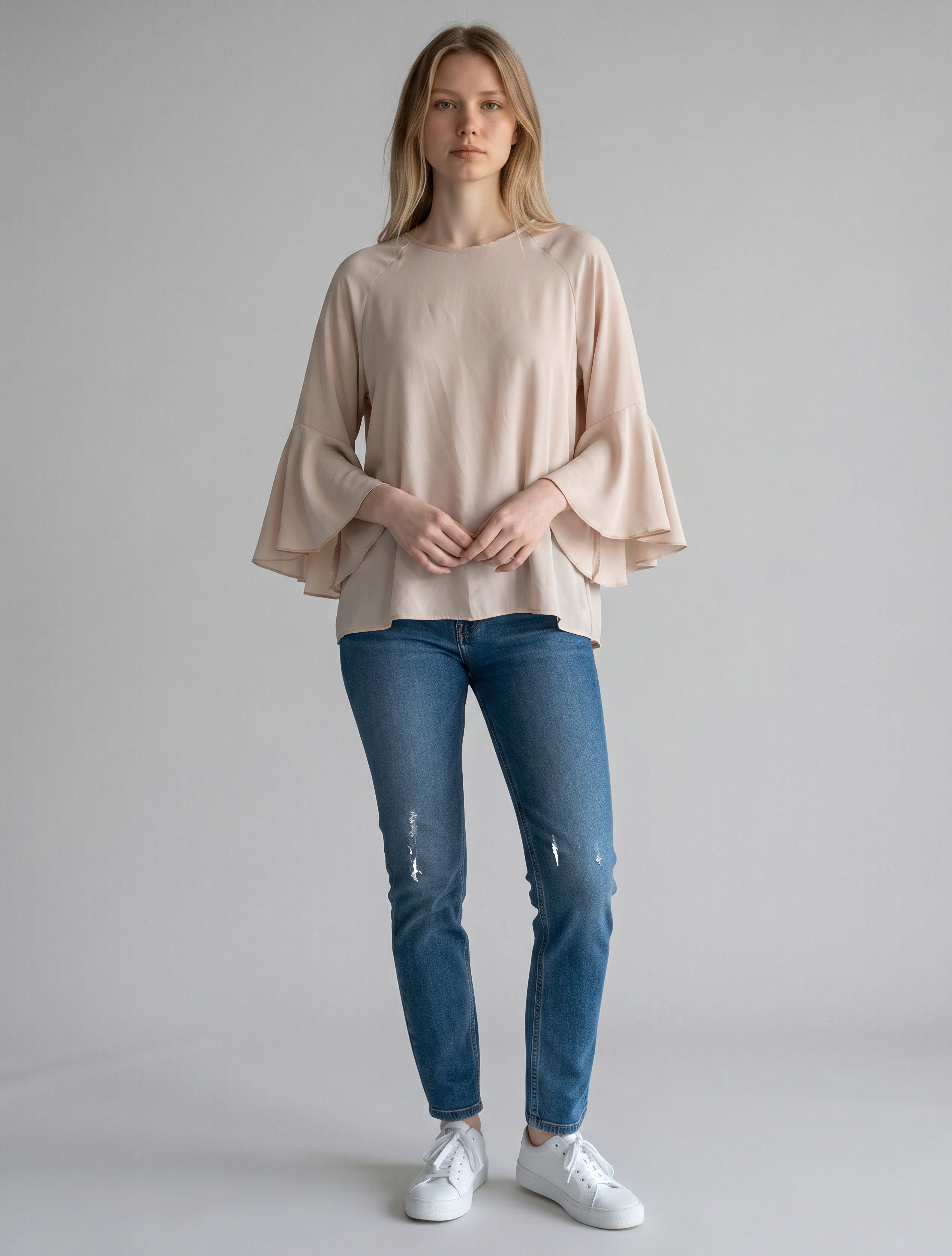 Blusa Fluida a campana