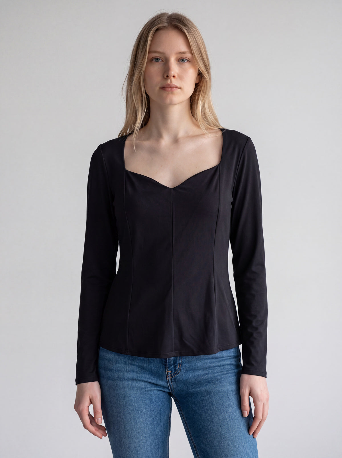 Blusa effetto buster