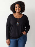 Blusa 100% cotone con collana