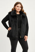 Smanicato Peluche con Collo Alto
