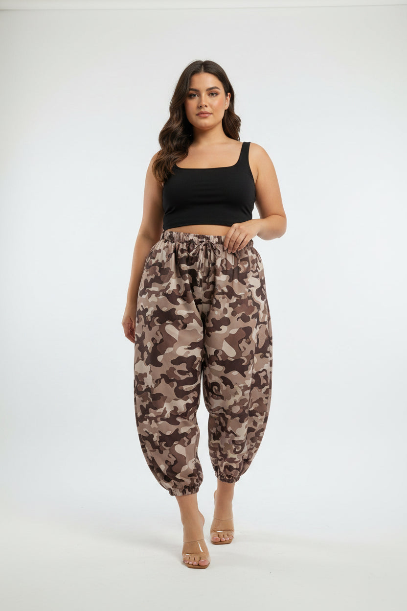 Pantalone Mimetico Curvy