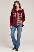 Camicia Over Fantasia Scozzese